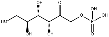 L-Fructose, 1-(dihydrogen phosphate) Struktur