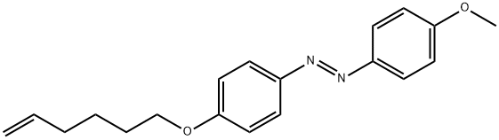 E-(4-HEX-5-ENYLOXYPHENYL)-(4-METHOXYPHENYL)DIAZENE 结构式