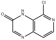 Pyrido[3,4-b]pyrazin-3(4H)-one, 5-chloro- Struktur