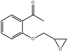 Ethanone, 1-[2-(2-oxiranylmethoxy)phenyl]- 结构式