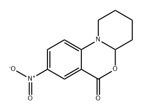 1H,6H-Pyrido[1,2-a][3,1]benzoxazin-6-one, 2,3,4,4a-tetrahydro-8-nitro-