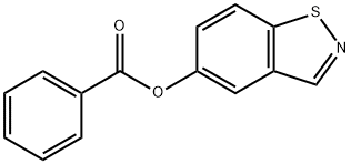 Benzo[d]isothiazol-5-yl benzoate 结构式