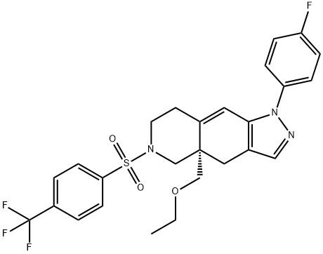 CORT-108297 Enantiomer Struktur