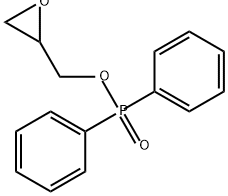二苯基次磷酸环氧乙烷甲基酯, 195726-46-6, 结构式