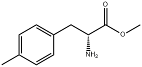 D-4-甲基苯丙氨酸甲酯 结构式