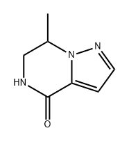 Pyrazolo[1,5-a]pyrazin-4(5H)-one, 6,7-dihydro-7-methyl- Struktur