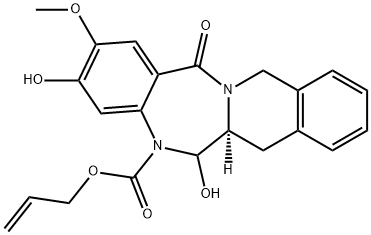1964490-60-5 烯丙基(6AS)-3,6-二羟基-2-甲氧基-14-氧代-6,6A,7,12-四氢苯并[5,6][1,4]二氮杂[1,2-B]异喹啉-5(14H)-羧酸盐