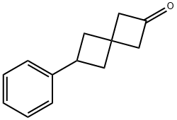 Spiro[3.3]heptan-2-one, 6-phenyl- Structure