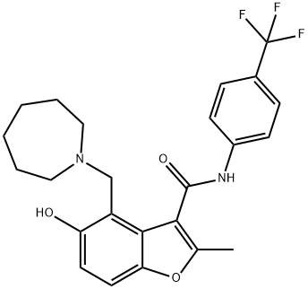 MYC inhibitor DC-34 化学構造式