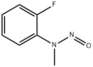 (2-氟苯基)甲基亚硝胺, 1978-27-4, 结构式