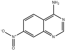 4-Quinazolinamine, 7-nitro- 结构式