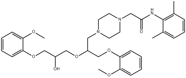 Ranolazine Impurity 13 Struktur