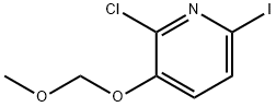 2-Chloro-6-iodo-3-(methoxymethoxy)pyridine,199168-10-0,结构式