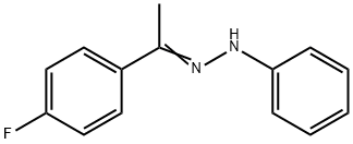 Ethanone, 1-(4-fluorophenyl)-, 2-phenylhydrazone