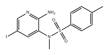 Benzenesulfonamide, N-(2-amino-5-iodo-3-pyridinyl)-N,4-dimethyl-