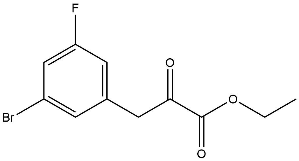 BENZENEPROPANOIC ACID, 3-BROMO-5-FLUORO-伪- 结构式