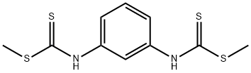 Carbamodithioic acid, 1,3-phenylenebis-, dimethyl ester (9CI) Structure