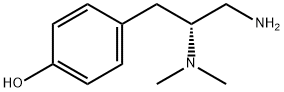 (R)-4-(3-amino-2-(dimethylamino)propyl)phenol Structure