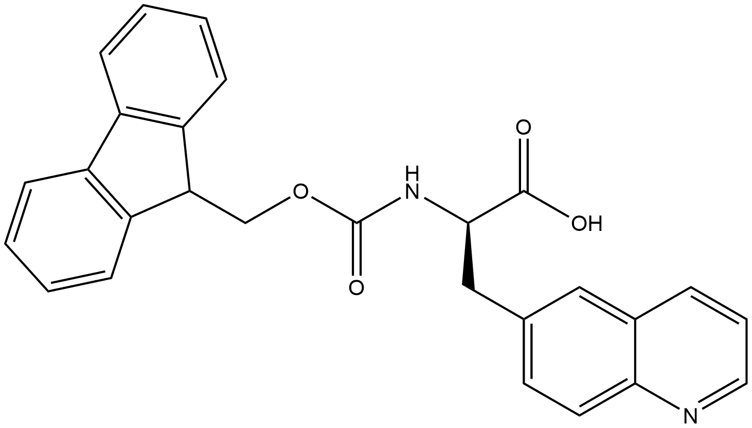 (R)-2-((((9H-fluoren-9-yl)methoxy)carbonyl)amino)-3-(quinolin-6-yl)propanoic acid