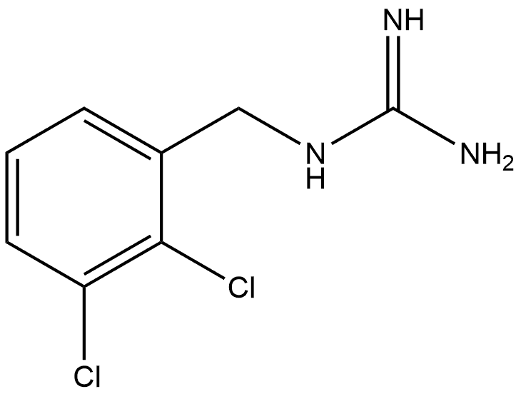 1-(2,3-Dichlorobenzyl)guanidine Structure