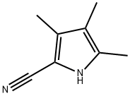 3,4,5-trimethyl-pyrrole-2-carbonitrile 结构式