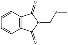 1H-Isoindole-1,3(2H)-dione, 2-[(methylthio)methyl]- Struktur