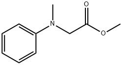 Glycine, N-methyl-N-phenyl-, methyl ester Structure