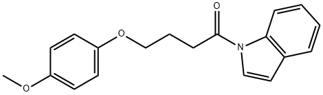 1-Butanone, 1-(1H-indol-1-yl)-4-(4-methoxyphenoxy)-