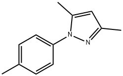 1H-Pyrazole, 3,5-dimethyl-1-(4-methylphenyl)- Structure