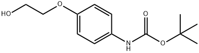 Carbamic acid, N-[4-(2-hydroxyethoxy)phenyl]-, 1,1-dimethylethyl ester