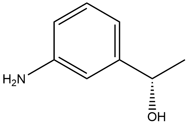 (S)-1-(3-氨基苯基)乙-1-醇, 201939-72-2, 结构式