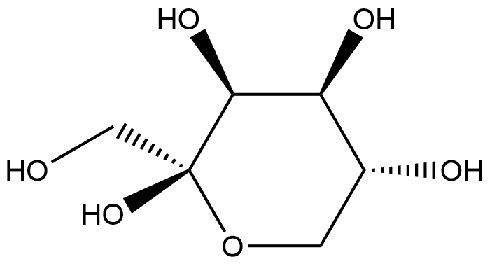β-D-Tagatopyranose Structure