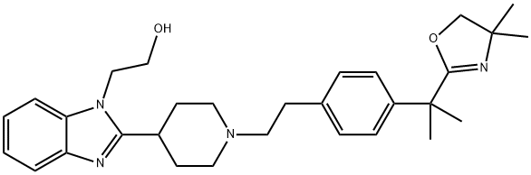 比拉斯汀杂质13,202189-82-0,结构式