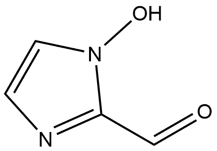 1-hydroxy-1H-imidazole-2-carbaldehyde Struktur