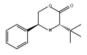 2-Morpholinone, 3-(1,1-dimethylethyl)-5-phenyl-, (3S,5S)-