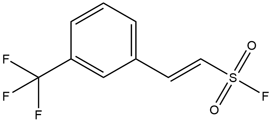 Ethenesulfonyl fluoride, 2-[3- Structure