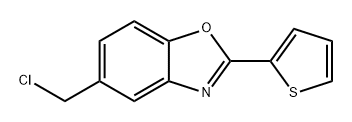Benzoxazole, 5-(chloromethyl)-2-(2-thienyl)-