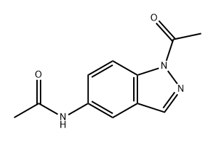 Acetamide, N-(1-acetyl-1H-indazol-5-yl)-