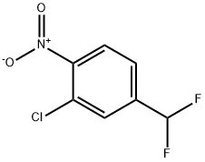 3-氯-4-硝基二氟甲基苯,202752-31-6,结构式
