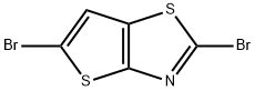 2,5-二溴噻吩并[2,3-D]噻唑, 203049-71-2, 结构式