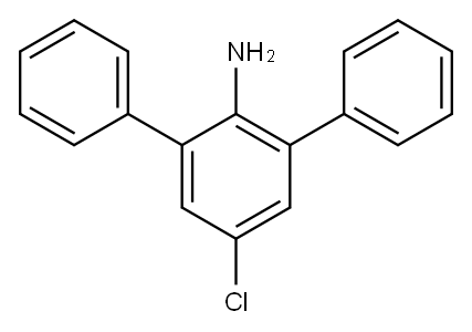 4-氯-2,6-二苯基苯胺,203051-61-0,结构式