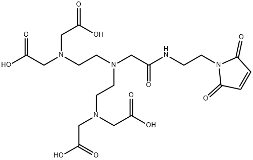 MaleiMido-Mono-aMide-DTPA Structure