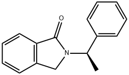 1H-Isoindol-1-one, 2,3-dihydro-2-[(1R)-1-phenylethyl]- Struktur