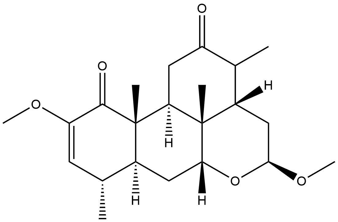 Picras-2-ene-1,12-dione, 2,16-dimethoxy-, (13ξ,16β)- (9CI)