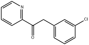 Ethanone,2-(3-chlorophenyl)-1-(2-pyidnyl)- 结构式