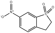 Benzo[b]thiophene, 2,3-dihydro-6-nitro-, 1,1-dioxide,20503-38-2,结构式