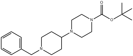1-Piperazinecarboxylic acid, 4-[1-(phenylmethyl)-4-piperidinyl]-, 1,1-dimethylethyl ester