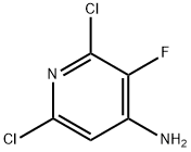 4-Pyridinamine, 2,6-dichloro-3-fluoro- Structure