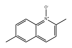 Quinoline, 2,6-dimethyl-, 1-oxide Structure