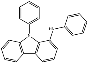 N,9-二苯基咔唑-1-胺, 2055229-05-3, 结构式